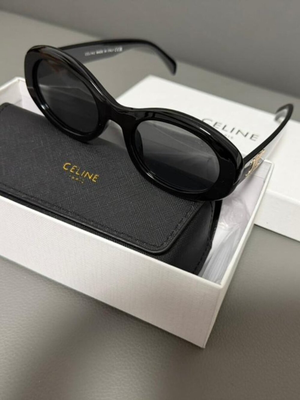 black celine sunglasses